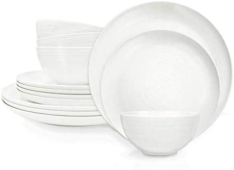 Zak Designs Melamine Dinnerware Set Piece Service For American