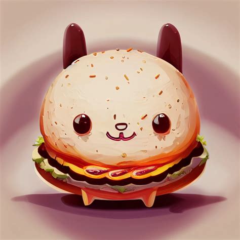 Cute Cartoon Foods In Detailed HD Style Of Kawaii Midjourney OpenArt