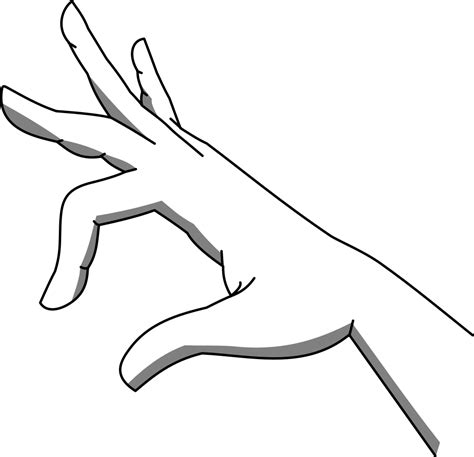 Onlinelabels Clip Art Holding Hand