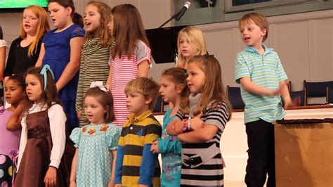 Kids Singing At Church November 2013 Part 7 Youtube