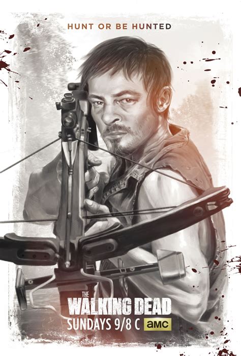 The Walking Dead Character Poster For Daryl Posterspy