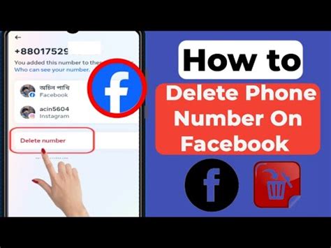 How To Delete Phone Number On Facebook 2024 Remove Number From