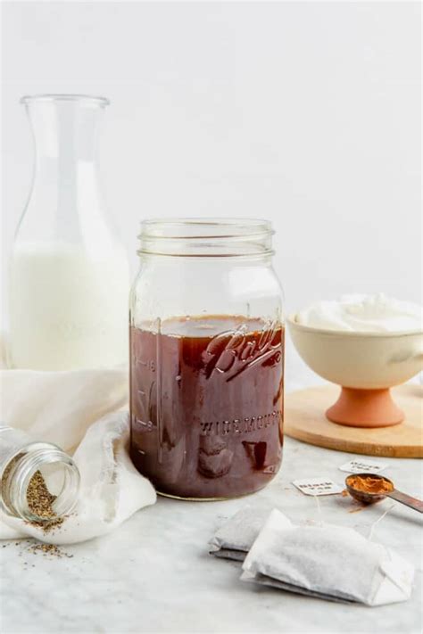 Homemade Chai Concentrate Easy And Delicious Fed And Fit