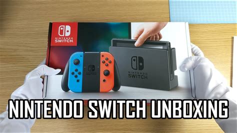 Nintendo Switch Unboxing Youtube