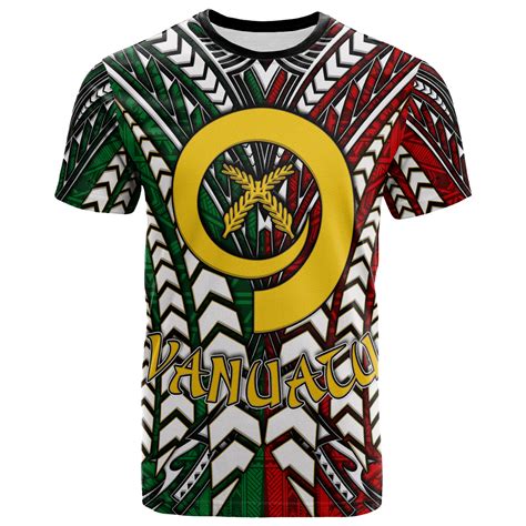 Vanuatu T Shirt Custom Vanuatu Independence Anniversary With Arm