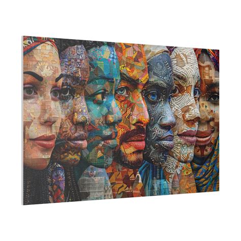 Inspirational Cultural Diversity Canvas Art Inclusion and Unity ...