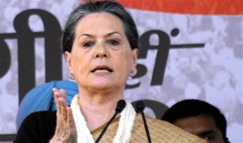 Sonia Gandhi Unhappy Over Congress Manifesto Layout