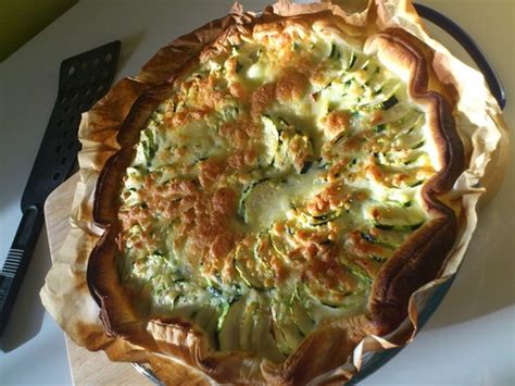 Tarte Au Fromage Blanc Et Aux Courgettes Recette De Tarte Au Fromage