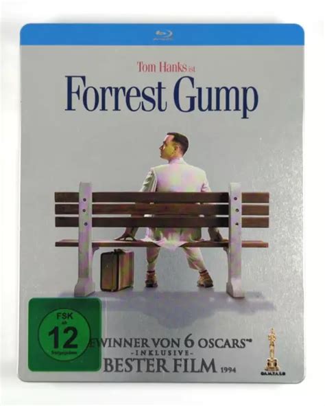 FORREST GUMP Blu Ray Steelbook Tom Hanks Robert Zemeck EUR 7 29