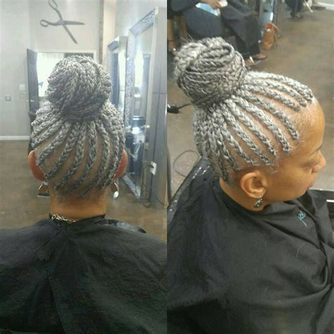 18 Favorite Cornrow Hairstyles For Senior Citizen Black Women