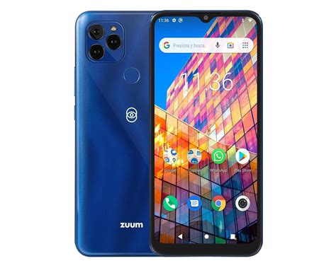 Celular Zuum Desbloqueado Aura Pro Dual Sim 64 GB Azul Marino Coppel