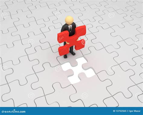 Last Piece stock illustration. Illustration of hand, decisions - 13752565