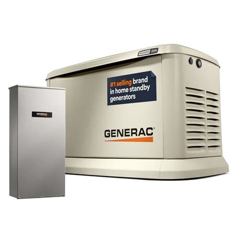 Generac 26 000 Watt Dual Fuel Air Cooled Whole House Home Standby