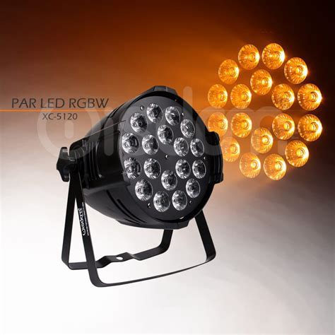 Par Led X In Dmx Rgbwa Uv Con Connessioni Powercon In Out Wisdom