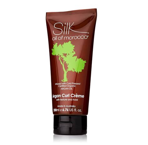 Silk Oil Of Morocco Argan Curl Creme 200ml Everything Keratin