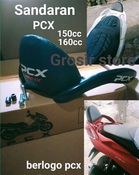 Sandaran Behel Belakang Pcx PNP PCX 150cc 160cc Special Berlogo Pcx