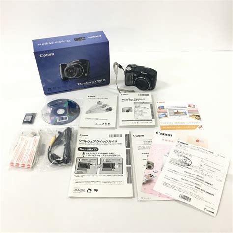 【やや傷や汚れあり】tei【中古品】 Canon Power Shot Sx100 Is デジタルカメラ キャノン パワーショット 〈94