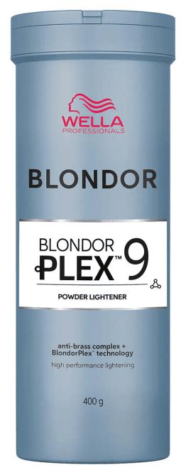 Decoloración Polvo Azul Blondorplex 9 Aclara Hasta 9 Tonos 400 Gr Wella