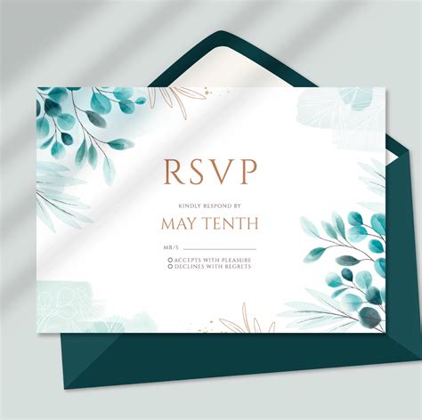 Rsvp Cards - Great Print