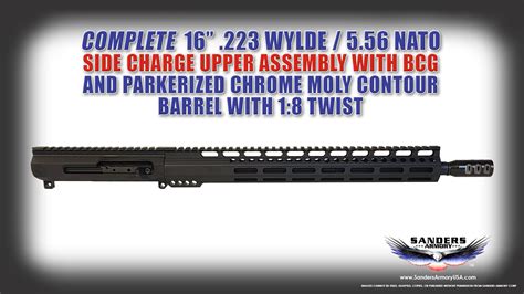 Sanders Armory Ambi Side Charge Upper Wylde Nato