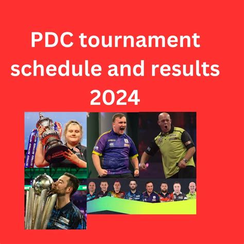 Complete Guide To The Pdc Tournament Schedule And Results Darts