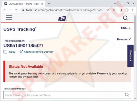 Usps Tracking Number Example