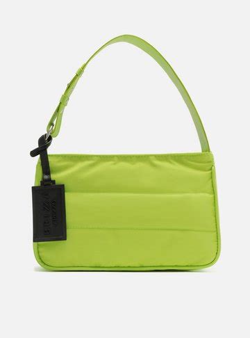 Bolsa Hobo Preta Nylon Pequena Brizza Arezzo