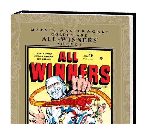 Marvel Masterworks Golden Age All Winners Vol Trade Paperback