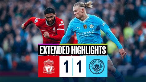 Liverpool Man City Extended Highlights Mac Allisters Penalty