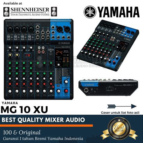 Jual Mixer Yamaha MG 10 XU ORIGINAL GARANSI RESMI YAMAHA INDONESIA