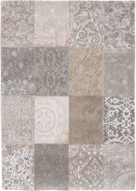 Alfombra Louis De Poortere Vintage Ghent Beige Patchwork Multi