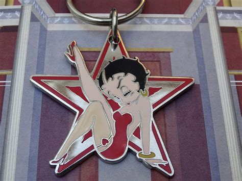 Betty Boop Key Chain Metal Betty Boop Key Chain Keys Rare Vintage Betty