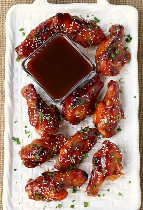 Baked Sticky Hoisin Chicken Wings Recipe Best Hoisin Chicken Recipe