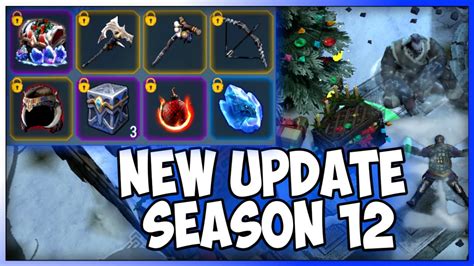 FROSTBORN NEW UPDATE SEASON 12 NEW LEGENDARY ARMOR AND MOUNTS