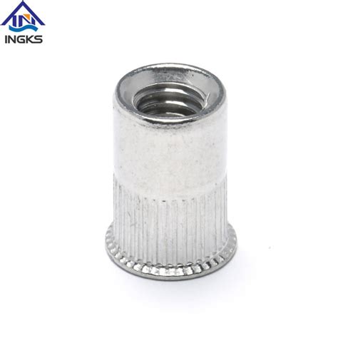 High Strength Reduced Head Knurled Body Open End Rivet Nut Nut Rivets