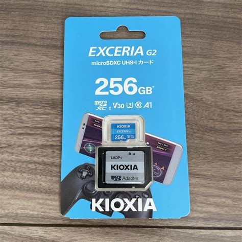 マイクロsdカード256gb Kioxia Kmu B256g Blue メルカリ