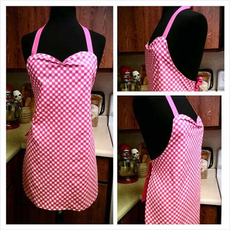 Audrey Apron Pink With White Polka Dots 40 Se Copyright ©2011 14 House Of Sandol