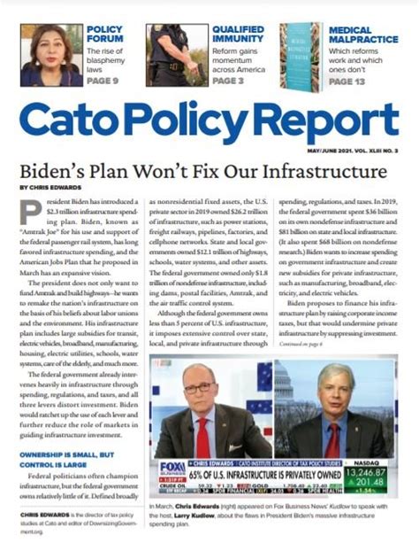 Policy Report May June 2021 Cato Institute