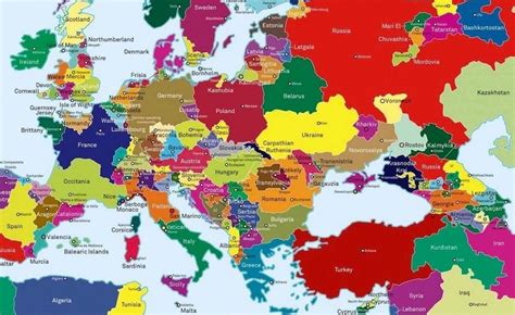 What Europe Would Look Like If Every Secessionist Movement Succeeded