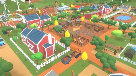 Low Poly 3d Farm Buy Royalty Free 3d Model By Luka00 547c628