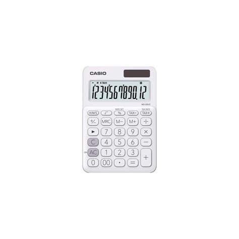 Calculadora De Escrit Blanca Casio Ms Uc We Dig