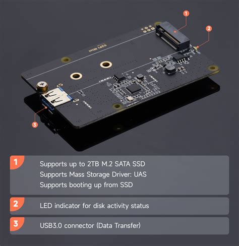 Mini Tower Nas Kit For Raspberry Pi B Support Up To Tb M Sata Ssd