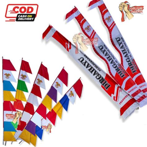 Jual Umbul Umbul Dirgahayu Umbul Umbul Merah Putih Bendera