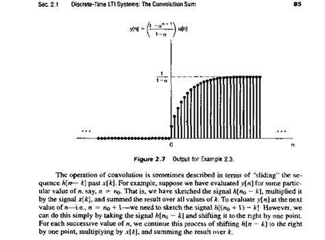 The Convolution Sum Discrete Time Lti Systems Lecture Notes