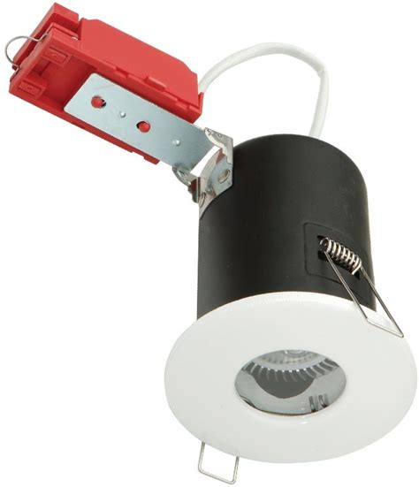 GU10 IP65 Downlight Fire Rated Twist Lock White