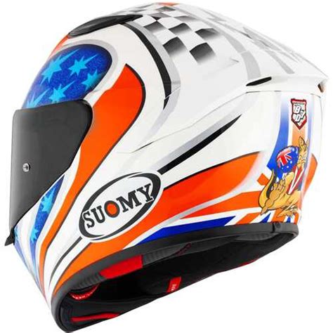 SUOMP TRACK 1 KASK TROY BAYLISS REPLICA 2002 SUOMY SUOMY KAPALI KASKLAR