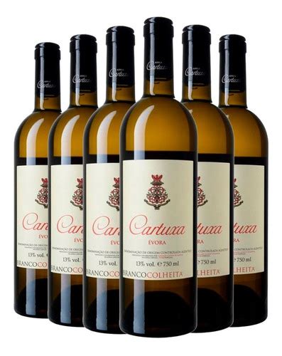 Kit C Vinho Branco Cartuxa Colheita Ml Portugal Frete Gr Tis