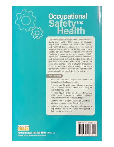 Polytechnic Series Occupational Safety And Health Osh Buku Rujukan Politeknik Terbitan