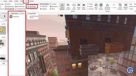 How To Activate Team Create On Roblox Studio Gamer Tweak