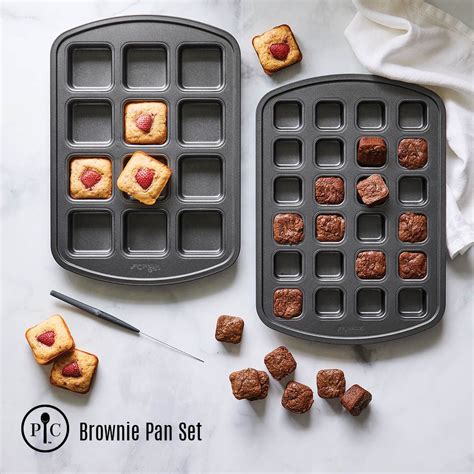 Bite Sized Brownie Pan Set In 2020 With Images Pampered Chef